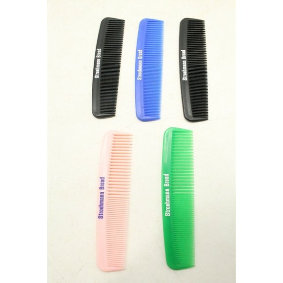 Stroehmann Bread Other - Vintage Stroehmann Bread Advertising Men's Plastic 5" Comb Lot of 5